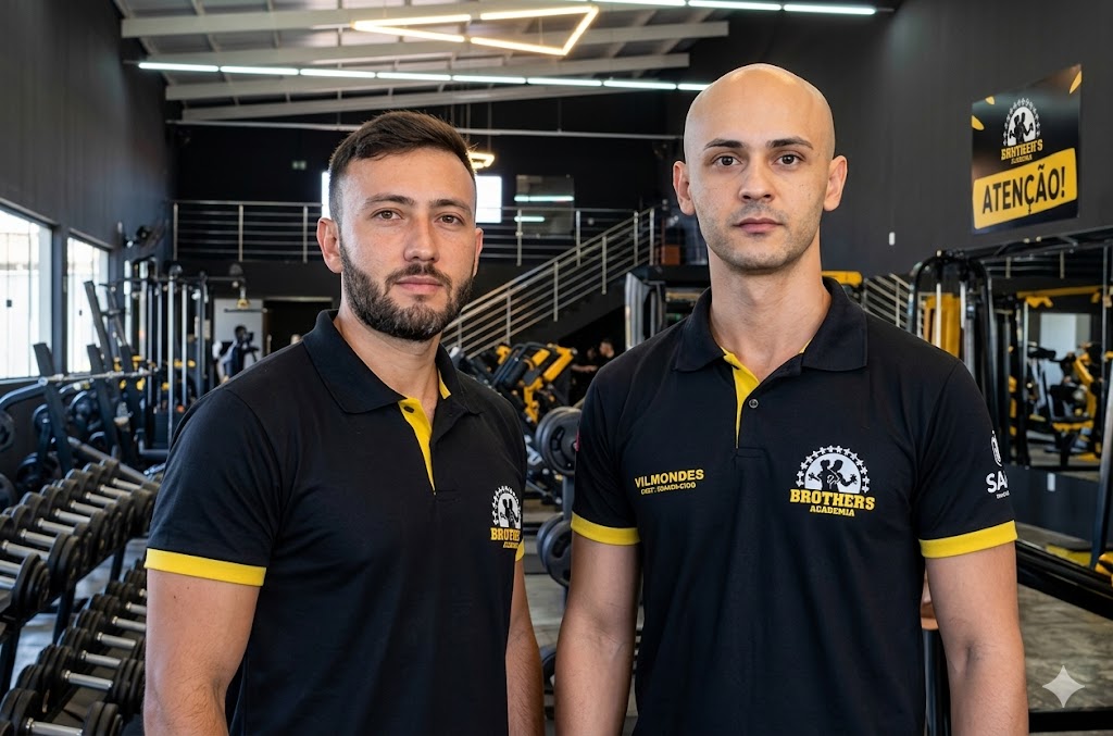 Os irmãos por trás da Brothers Academia